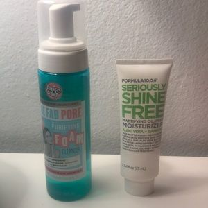 Face wash and Moisturizer